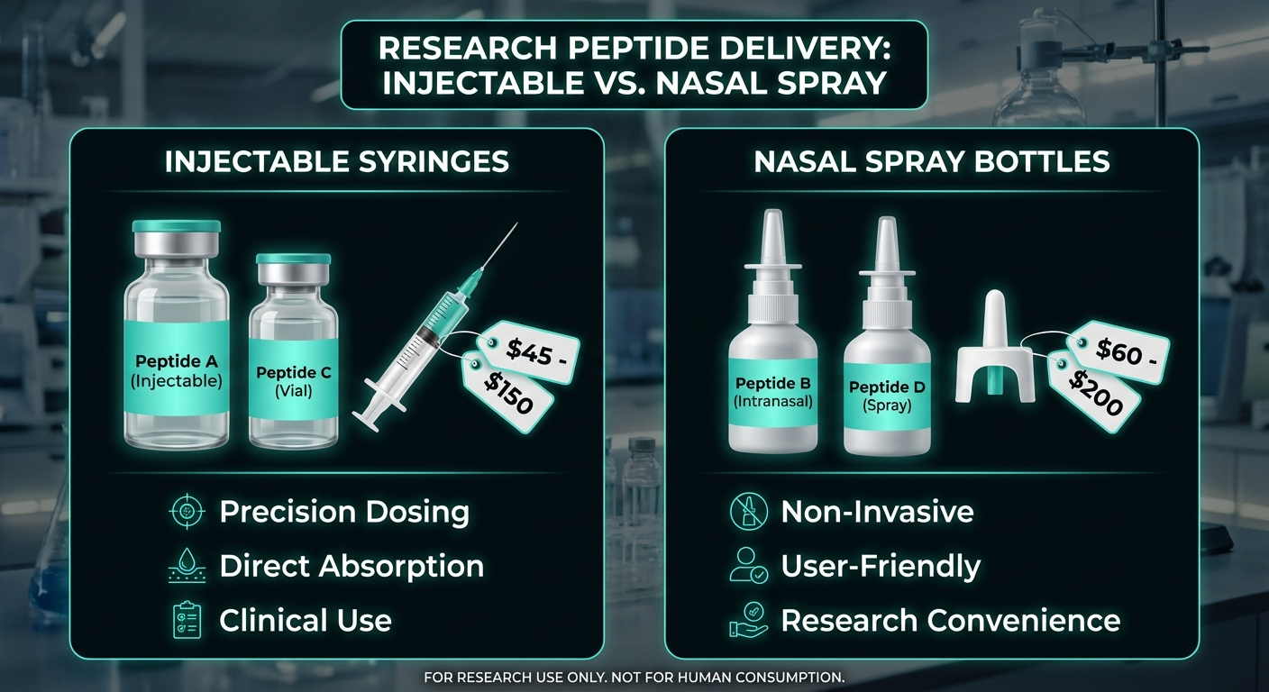 Peptide Therapy Cost peptide research illustration