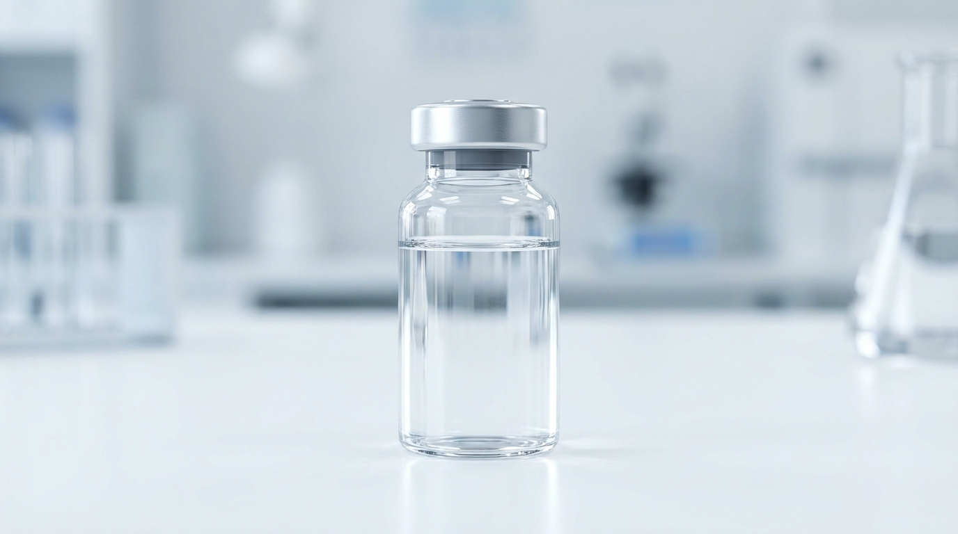 bacteriostatic water for peptides glass vial 30mL