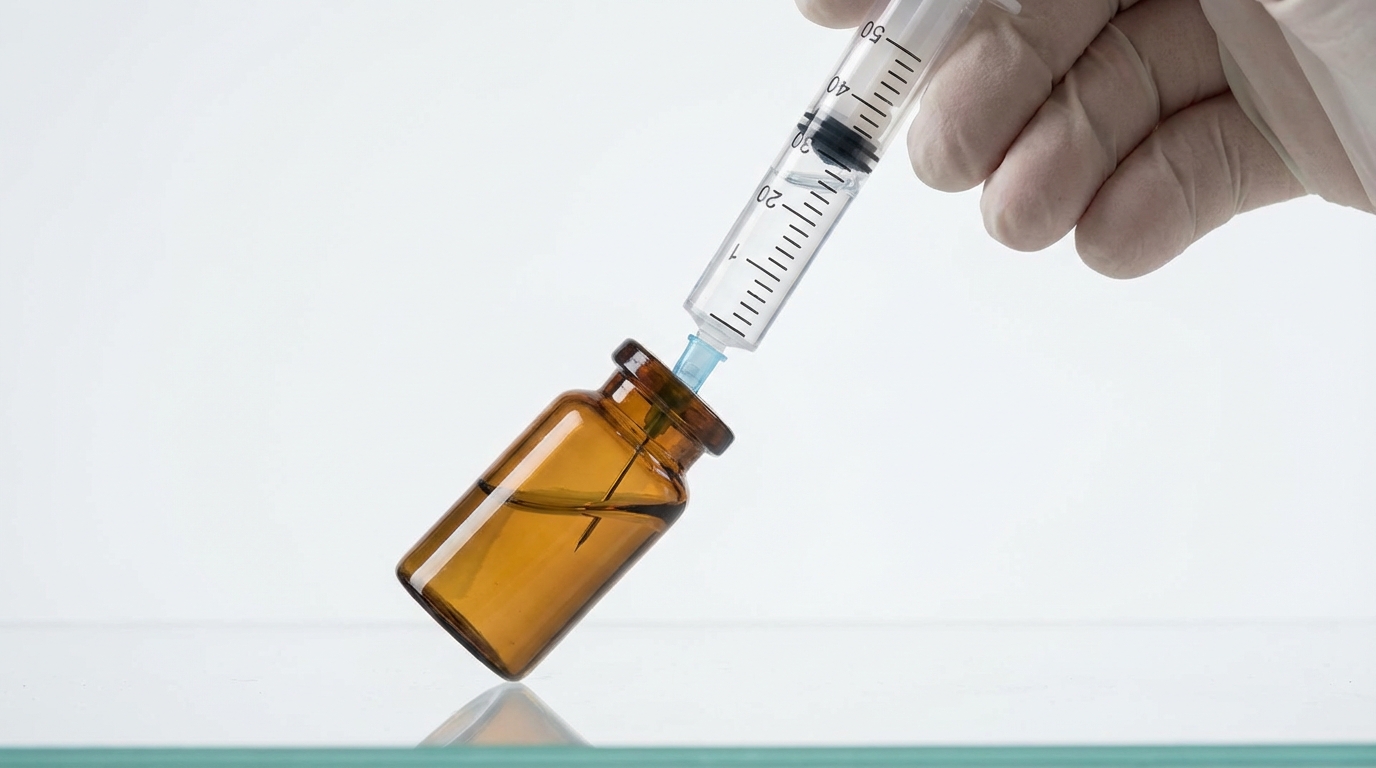 bacteriostatic water for peptides reconstitution process syringe measurement guide