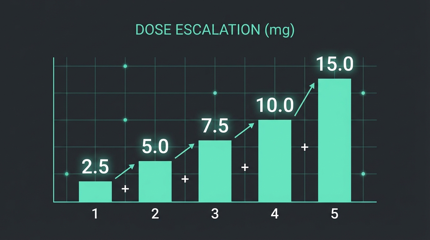 tirzepatide dosage guide weekly titration chart