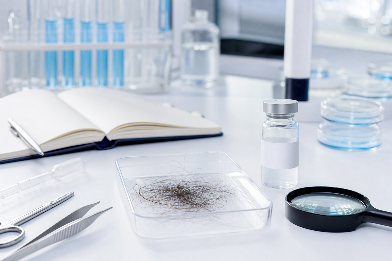 tirzepatide hair loss shedding research image